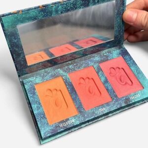 Alamar Cosmetics Colorete Blush Trio Medium Tan Pallet